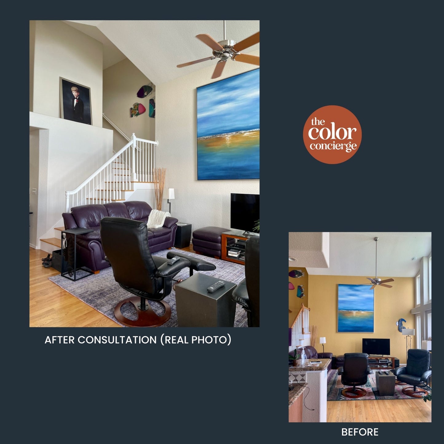 Open Layout or Whole House, One Color