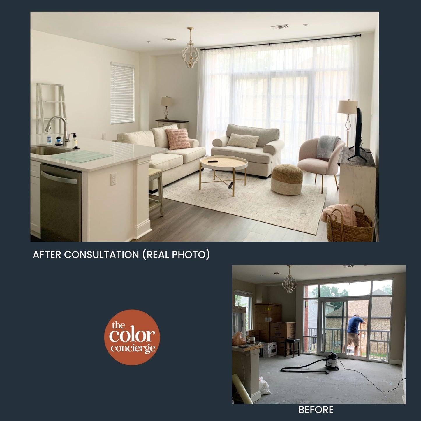 Open Layout or Whole House, One Color