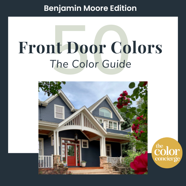 Benjamin Moore front door paint colors guide